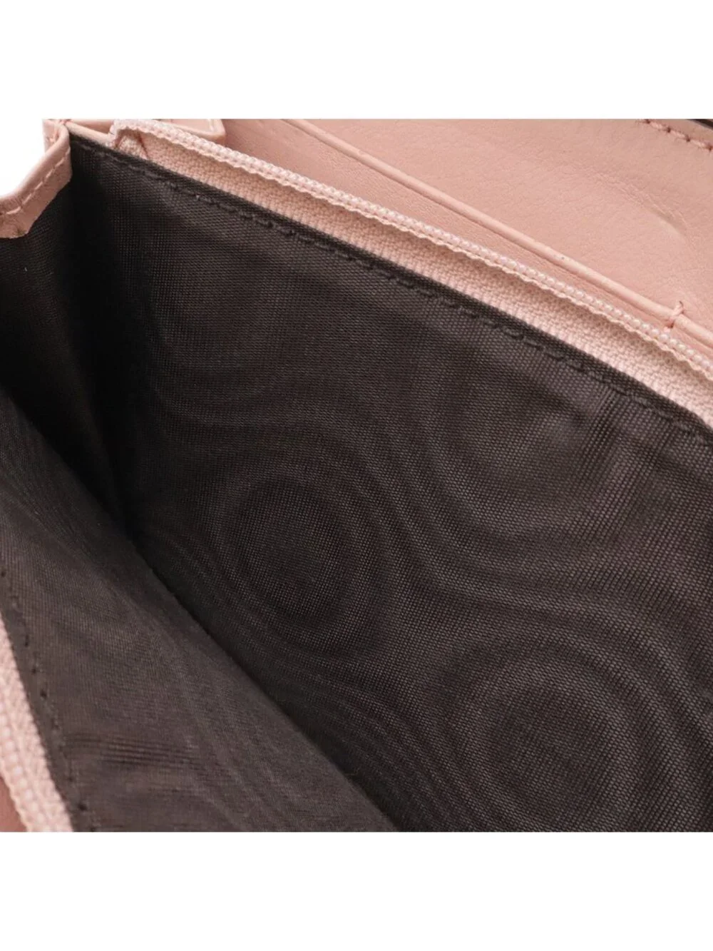Gucci Micro Guccissima Zip Around Wallet Leather Pink Gold